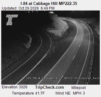 I-84 at Cabbage Hill MP222.35